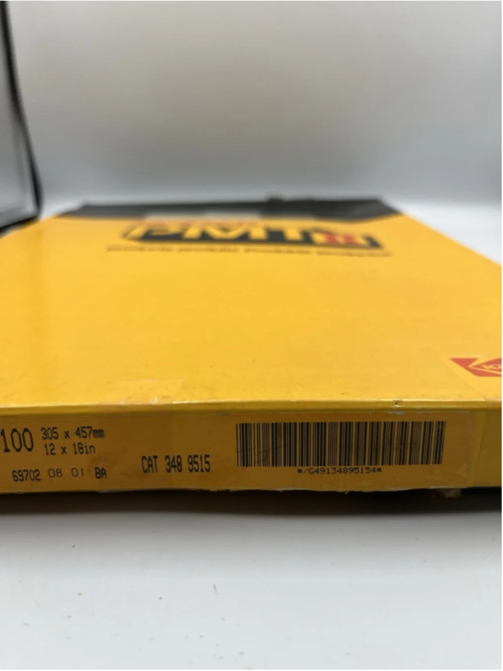 Vintage Kodak PMT2 BOX ONLY , WAS USED FOR CONTAINER ORDERS OR MATT PAPER INPAST